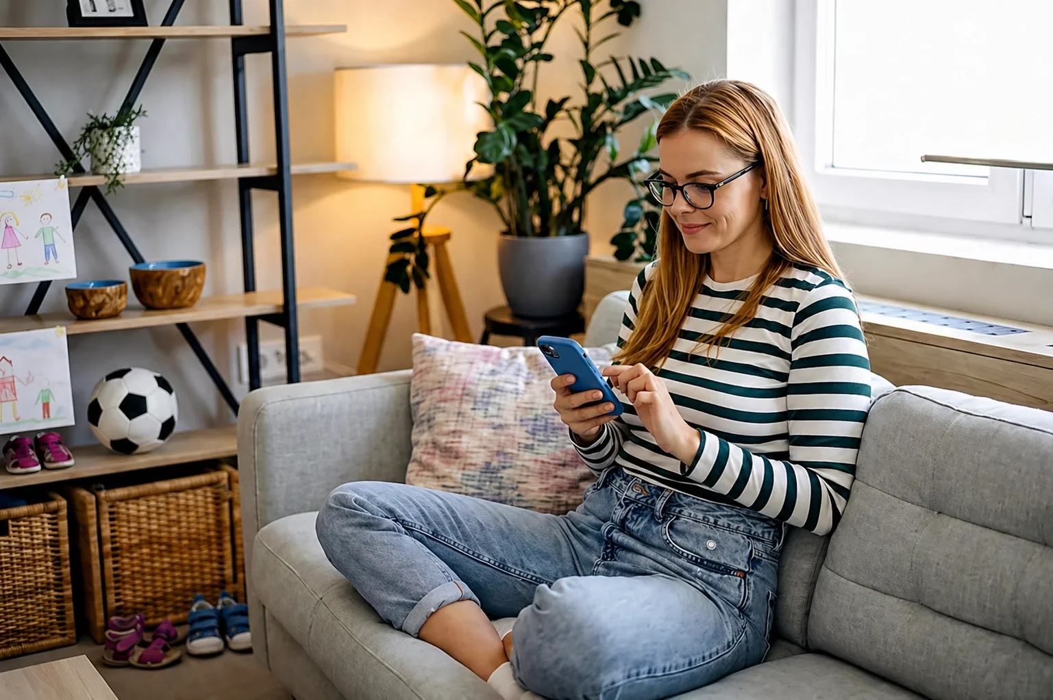 Woman using MindDrive to understand family and caregiving pressure